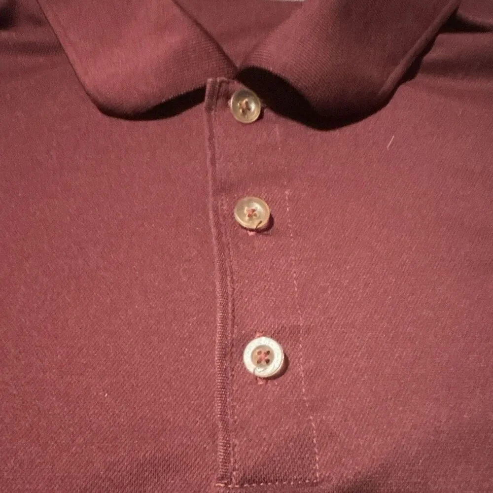 Nike Golf: Men's XL Burgundy Short Sleeve Polo